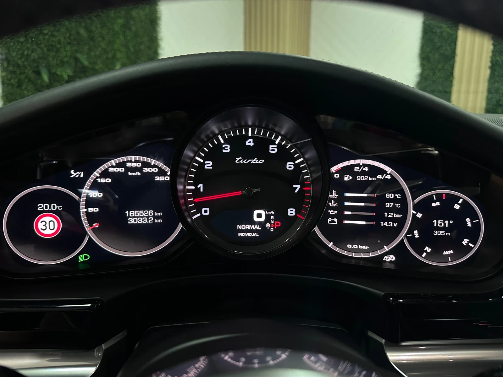 Porsche Panamera TURBO 550к.с ГЕРМАНИЯ СЕРВИЗНА ИСТОРИЯ, снимка 13 - Автомобили и джипове - 55156560