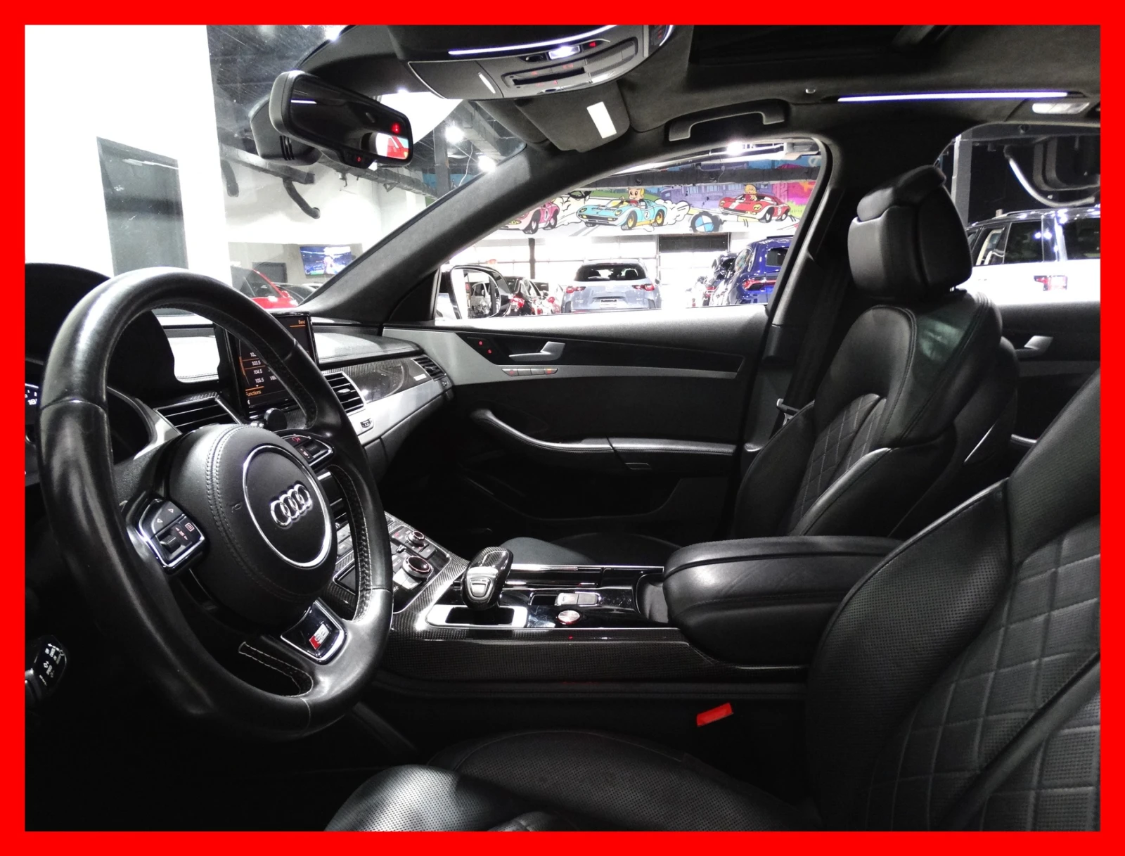 Audi S8 4.0T QUATTRO S8 * BOSE/CARBON/SUNROOF, снимка 5 - Автомобили и джипове - 55311092