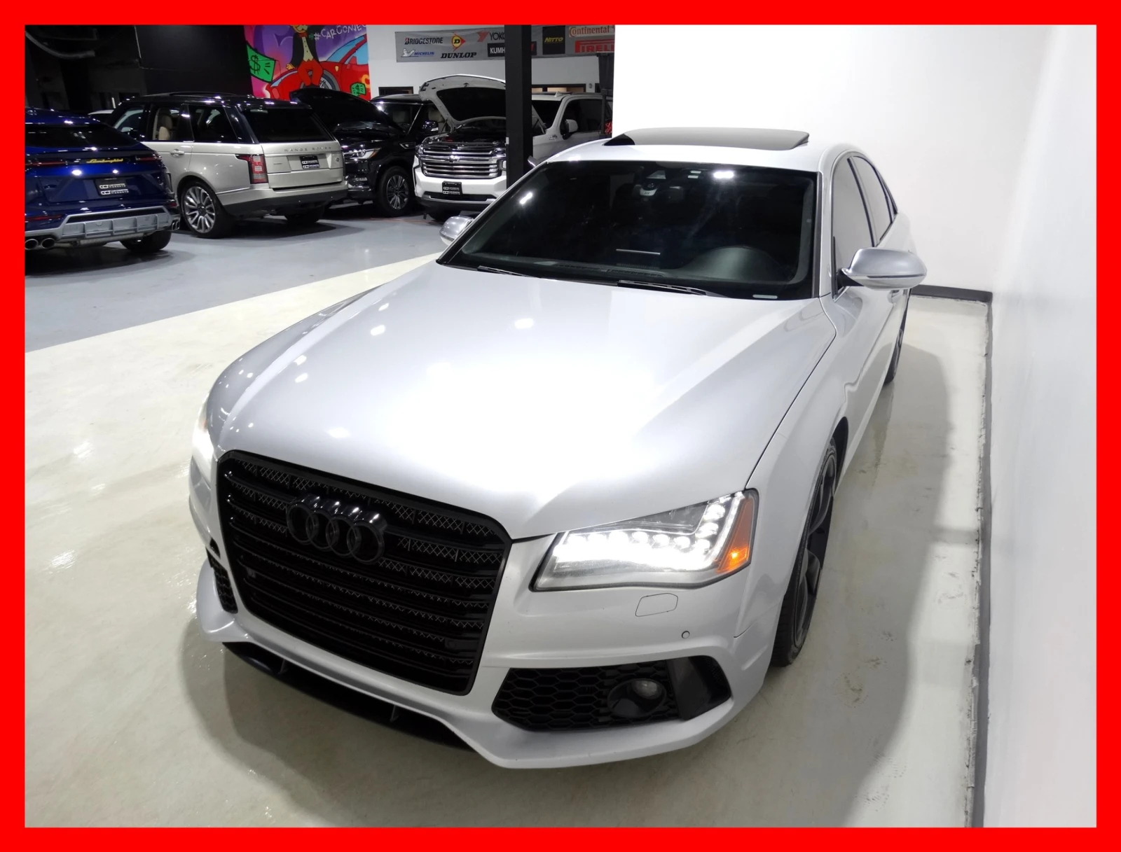Audi S8 4.0T QUATTRO S8 * BOSE/CARBON/SUNROOF, снимка 4 - Автомобили и джипове - 55311092