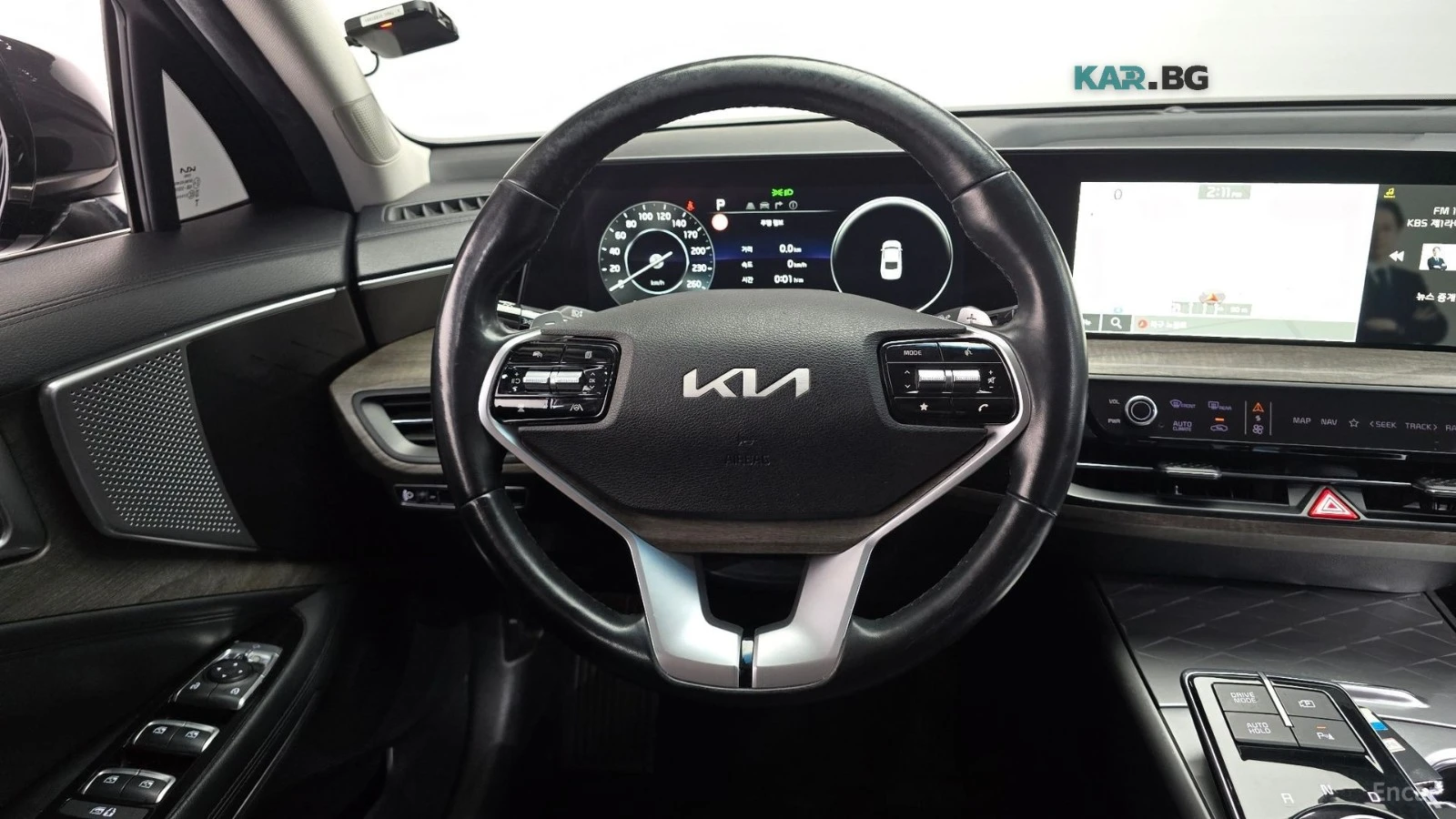 Kia K8 КОЖА* ОБДУХВ* НАВИ* КАМЕРА, снимка 10 - Автомобили и джипове - 56291553