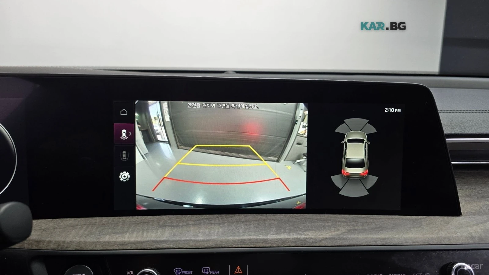 Kia K8 КОЖА* ОБДУХВ* НАВИ* КАМЕРА, снимка 11 - Автомобили и джипове - 56291553