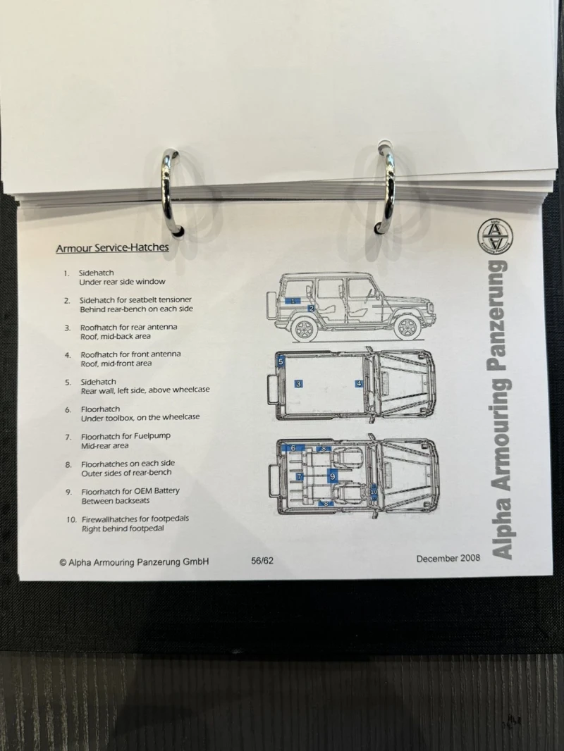 Mercedes-Benz G 500 G500 armored(брониран), снимка 16 - Автомобили и джипове - 48921997