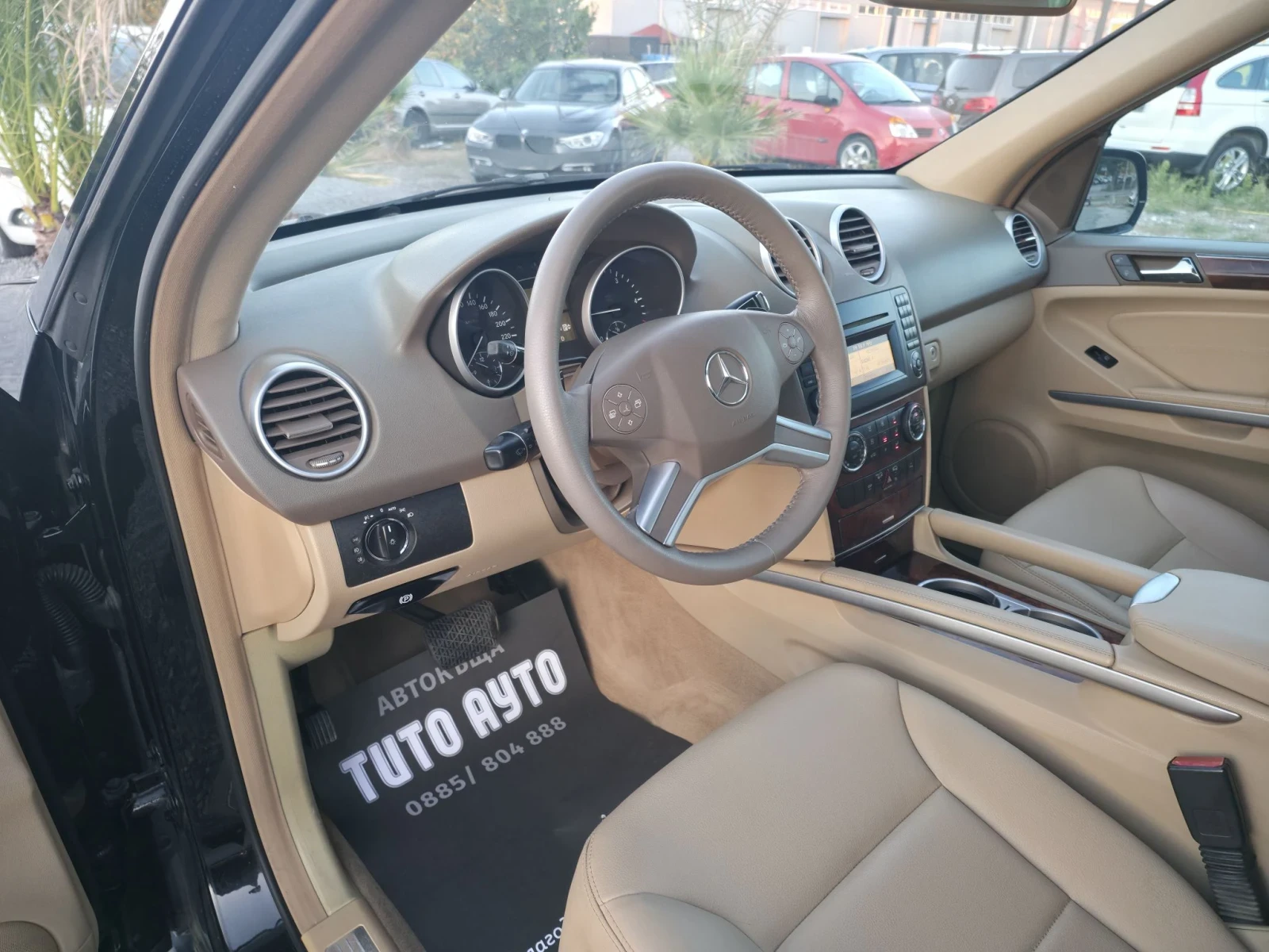 Mercedes-Benz ML 350 3.5CDI/231КС/FACE LIFT/НА ПРУЖИНИ, снимка 13 - Автомобили и джипове - 56132899