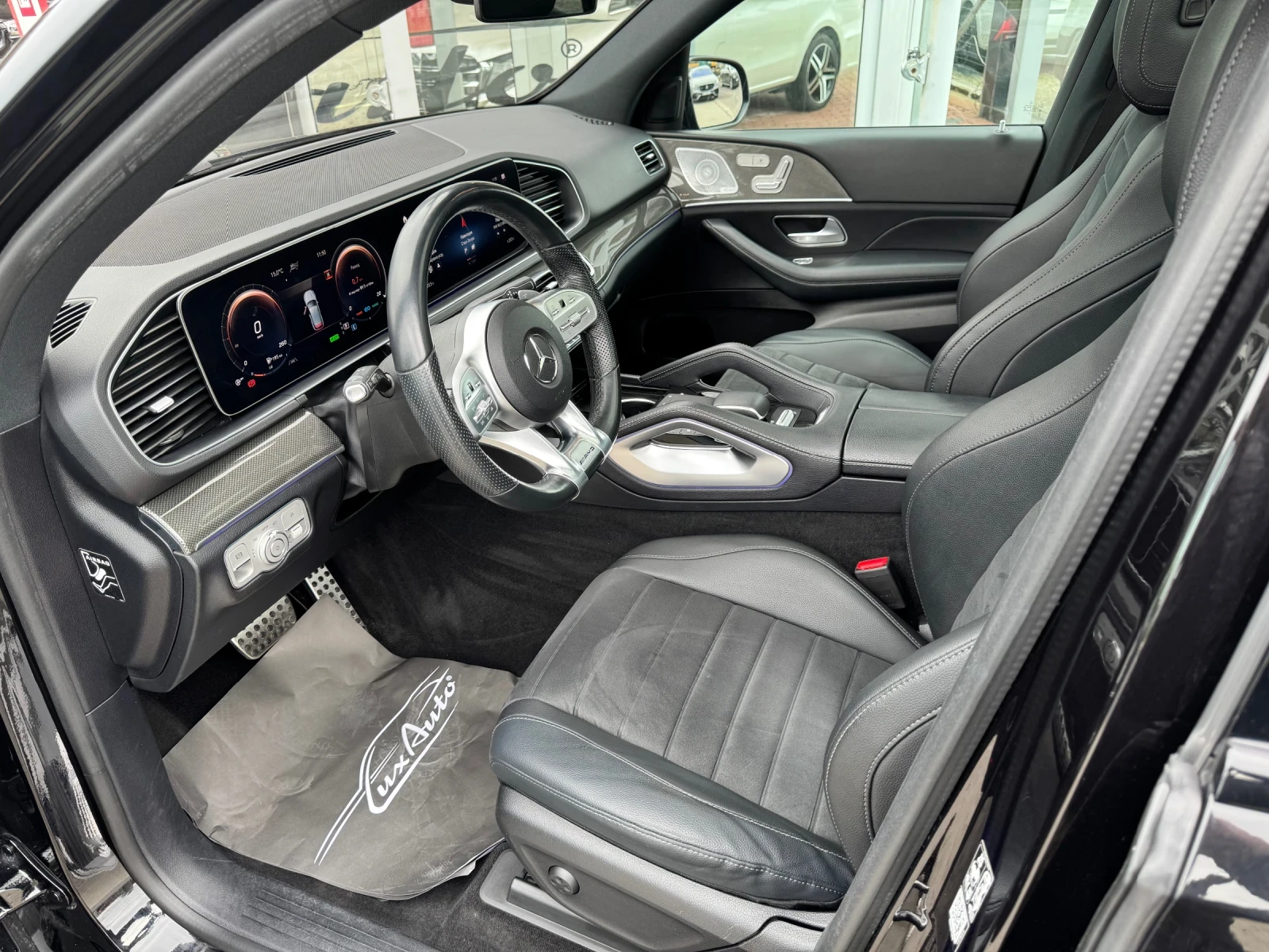 Mercedes-Benz GLE 450 AMG#7-МЕСТА#PANORAMA#ALCANTARA#AIRMAT#DISTR#CARBON, снимка 6 - Автомобили и джипове - 54153488