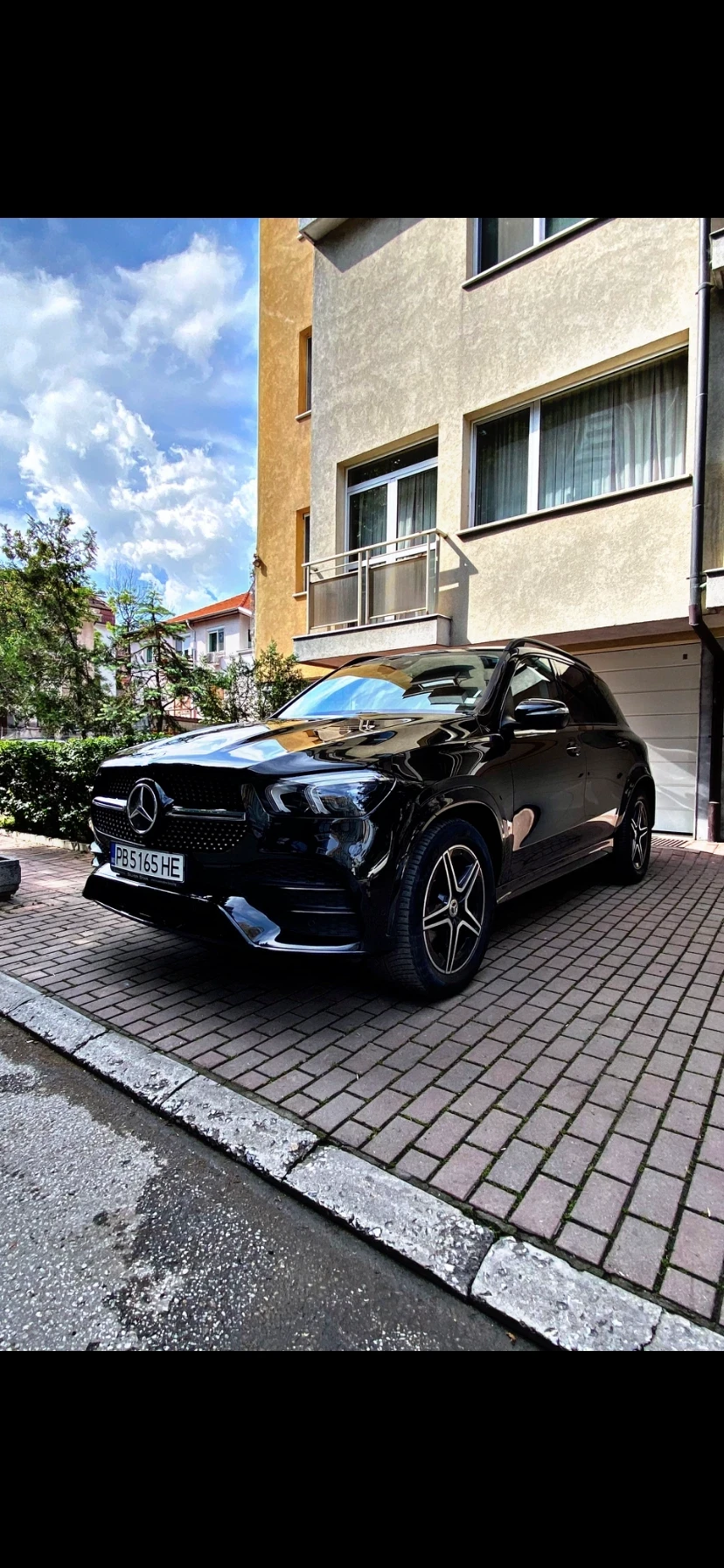 Mercedes-Benz GLE 350 AMG пакет черен пакет 4 матик, снимка 1