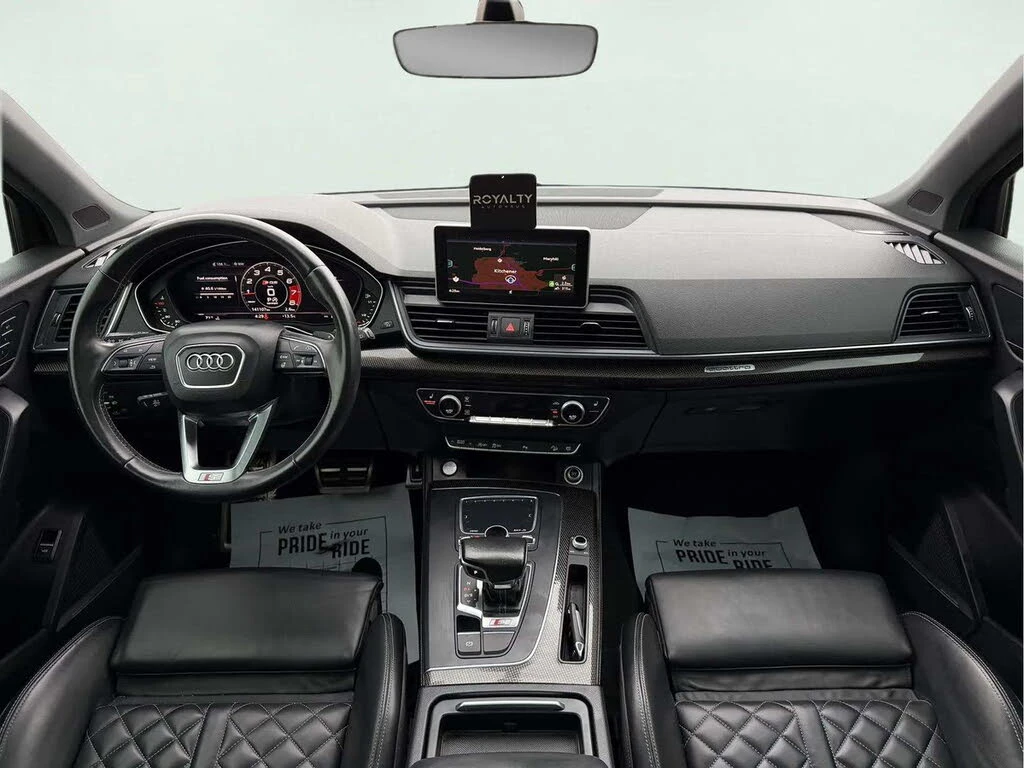 Audi SQ5 QUATTRO* ПОДГРЕВ* ПАНОРАМА* КАМЕРА* , снимка 10 - Автомобили и джипове - 56737396