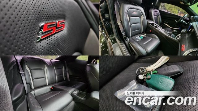 Chevrolet Camaro SS* 6.2* V8* ПОДГРЕВ* ОБДУХВАНЕ* КАМЕРА* КЕЙЛЕС* , снимка 15 - Автомобили и джипове - 54663544