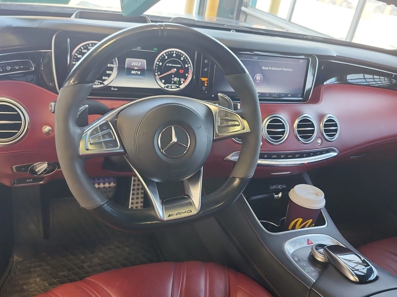 Mercedes-Benz S 63 * AMG* CARFAX* АВТОКРЕДИТ БЕЗ ПЪРВОНАЧАЛНА ВНОСКА*, снимка 10 - Автомобили и джипове - 55833027
