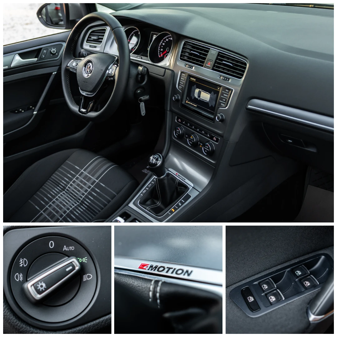 VW Golf VII::4Motion::Lounge::6ск, снимка 15 - Автомобили и джипове - 55981307
