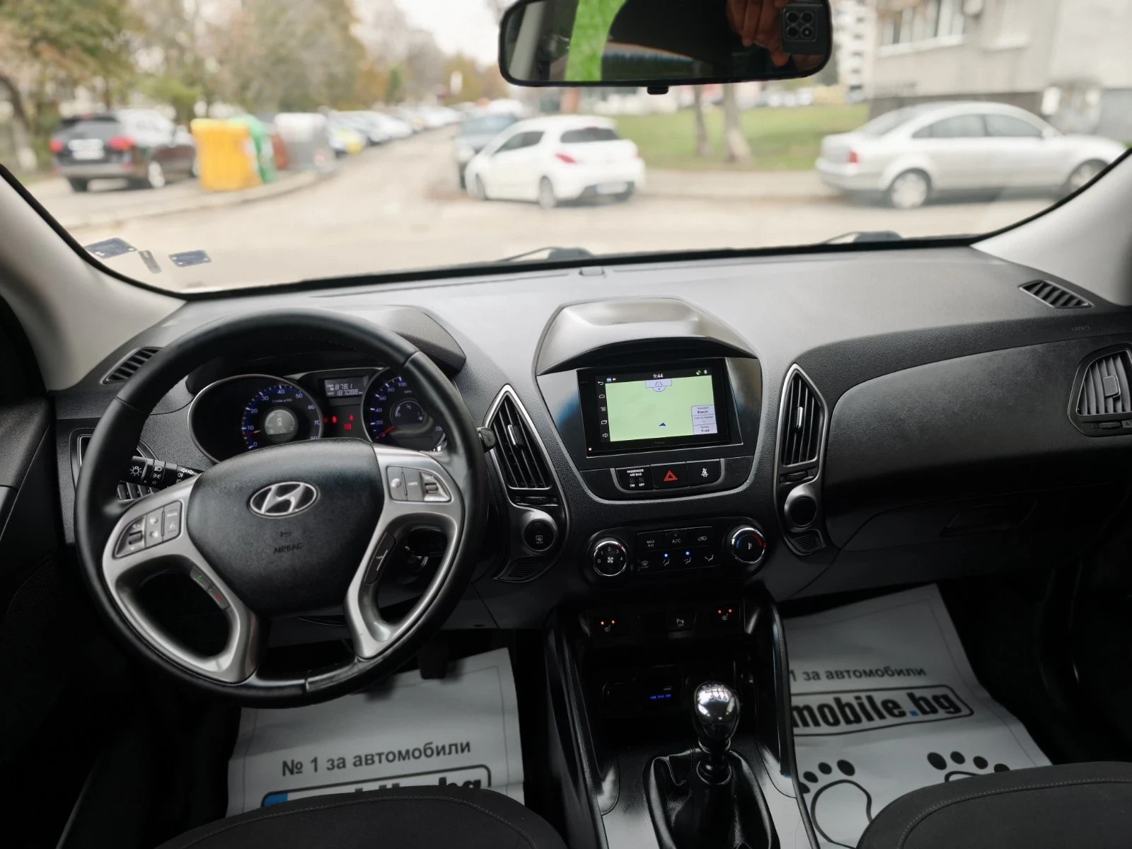 Hyundai IX35 1.6i-135к.с* Евро-5* Регистрирана* Нави* 6-скорост - изображение 10