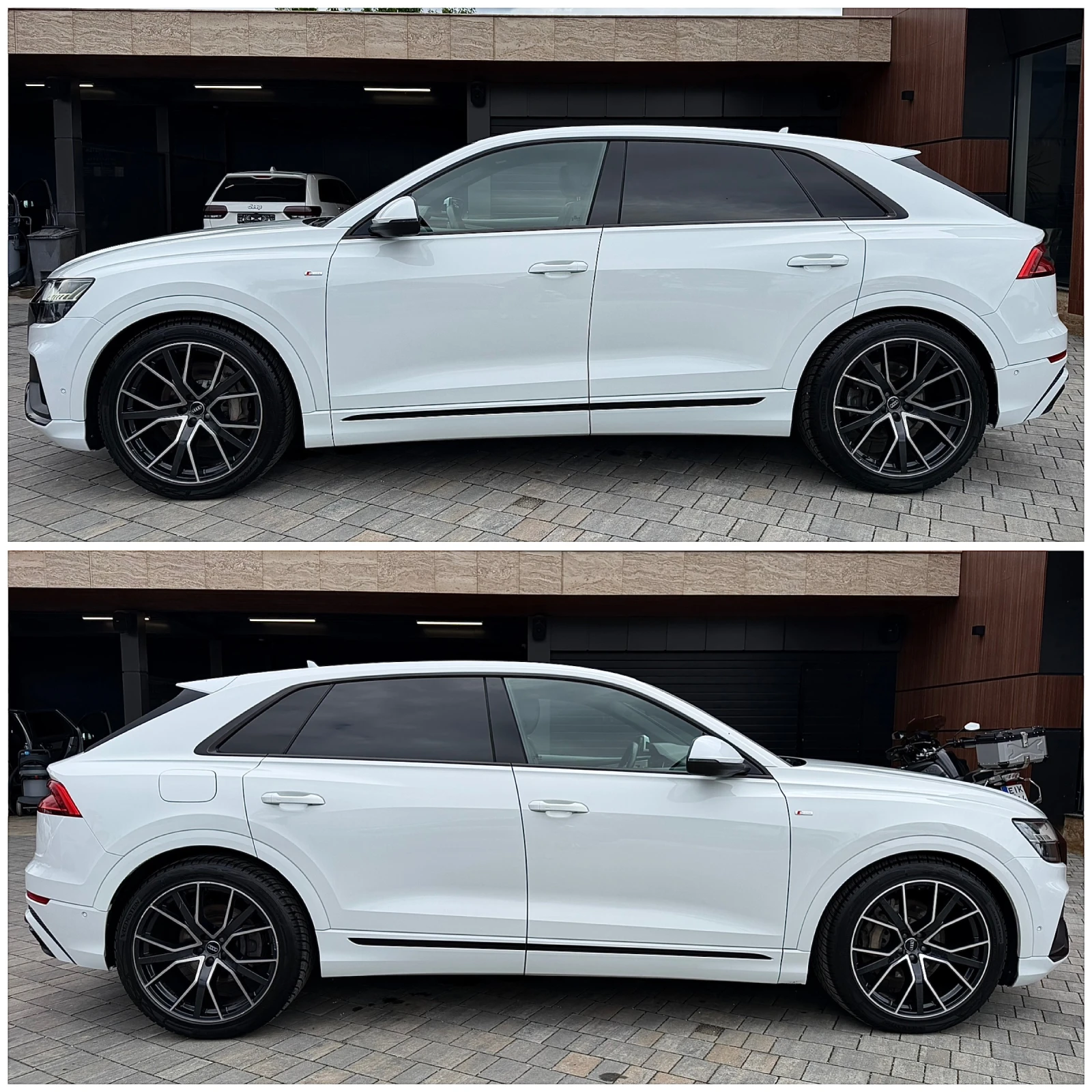 Audi Q8 50TDI S-line #VAKUM#B&O#Cam360#DISTR#KeyLes#MEMORY, снимка 7 - Автомобили и джипове - 56276070