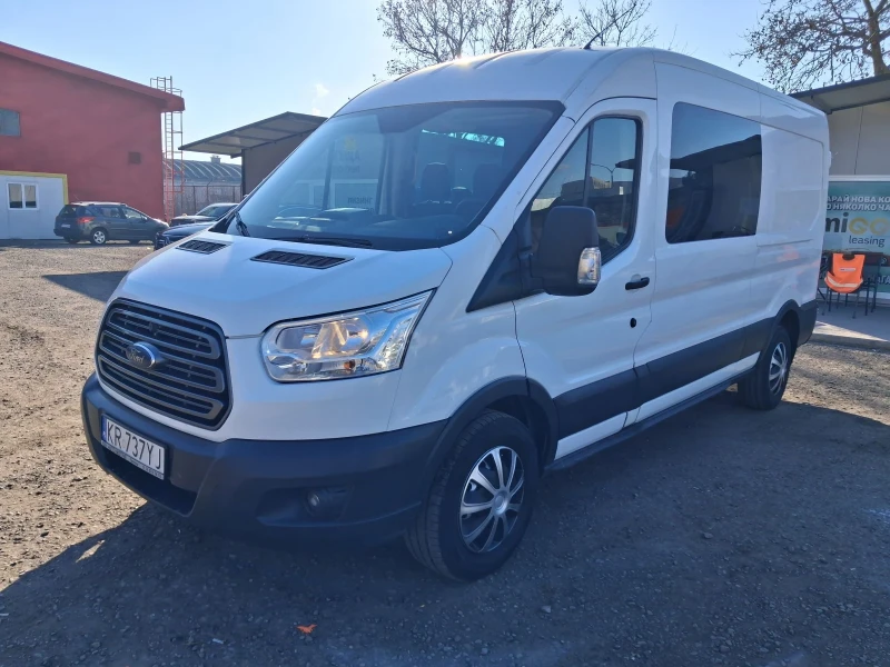 Ford Transit 2.2, 156 к.с. 9 места, темпомат, 6 скорости, , снимка 3 - Бусове и автобуси - 52856590