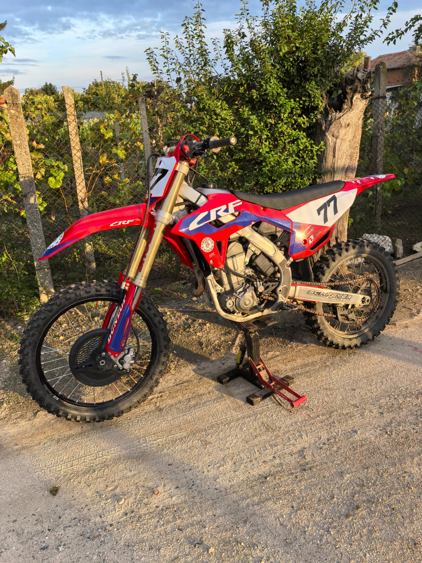 Honda Crf 450R, снимка 3 - Мотоциклети и мототехника - 54285039
