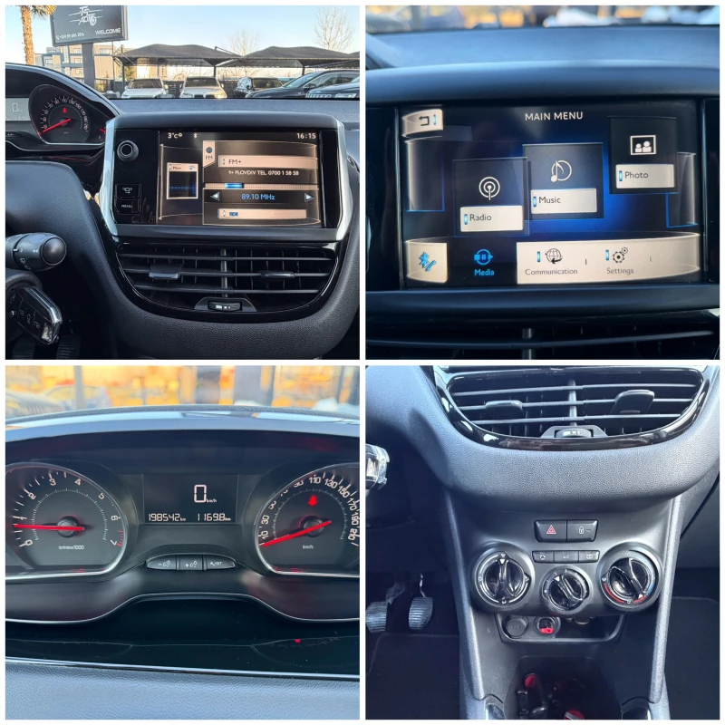 Peugeot 208 1, 2 i Klima Перфектна, снимка 17 - Автомобили и джипове - 53169329