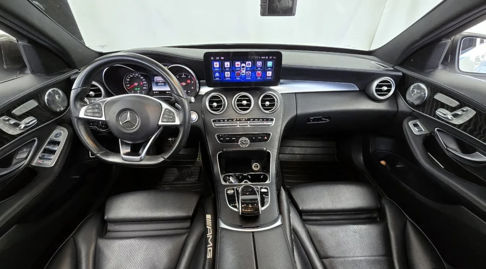 Mercedes-Benz C 250 C63 AMG ПАКЕТ/ CARPLAY/ ШИБИДАХ / FULL!, снимка 7 - Автомобили и джипове - 54631838