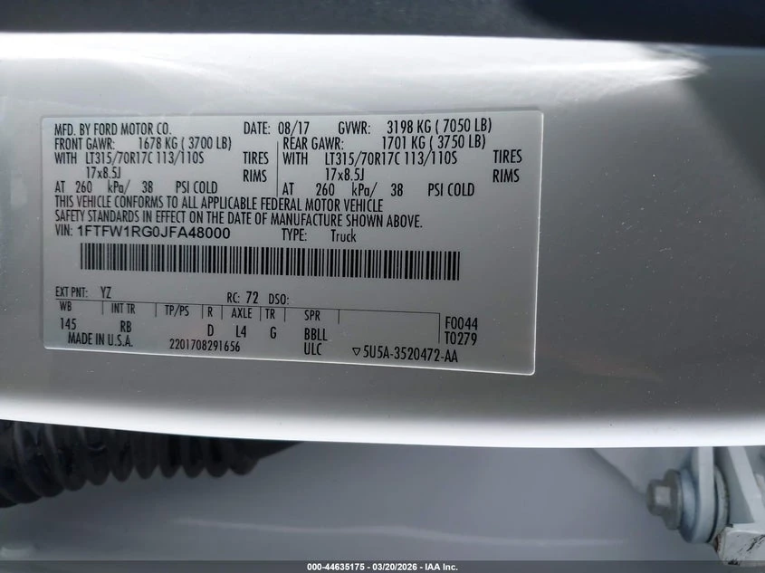 Ford Raptor 3.5l F-150, снимка 9 - Автомобили и джипове - 54307313