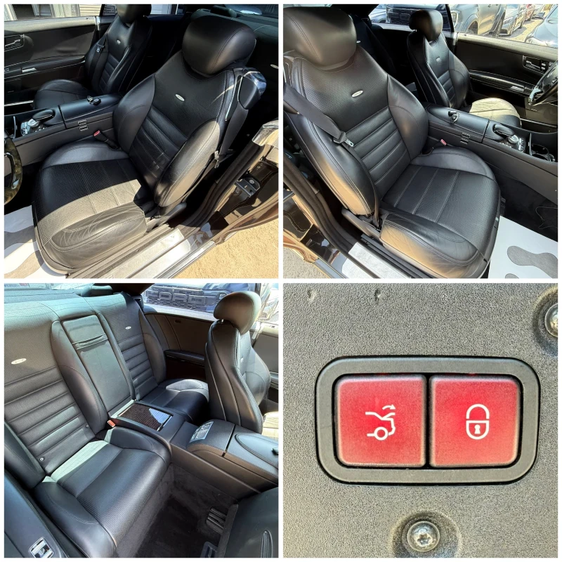 Mercedes-Benz CL 63 AMG LED/NAVI/KAM/KEYLESSGO/VACUM/СОБСТВЕН ЛИЗИНГ, снимка 14 - Автомобили и джипове - 51391155