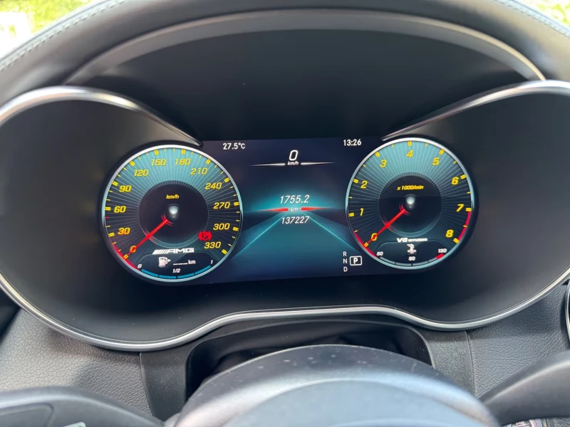 Mercedes-Benz GLC 63 AMG 4M/DESIGNO/469HP/BURM/DISTR+ /360/MEM/DIGITAL/821f, снимка 9 - Автомобили и джипове - 51880520