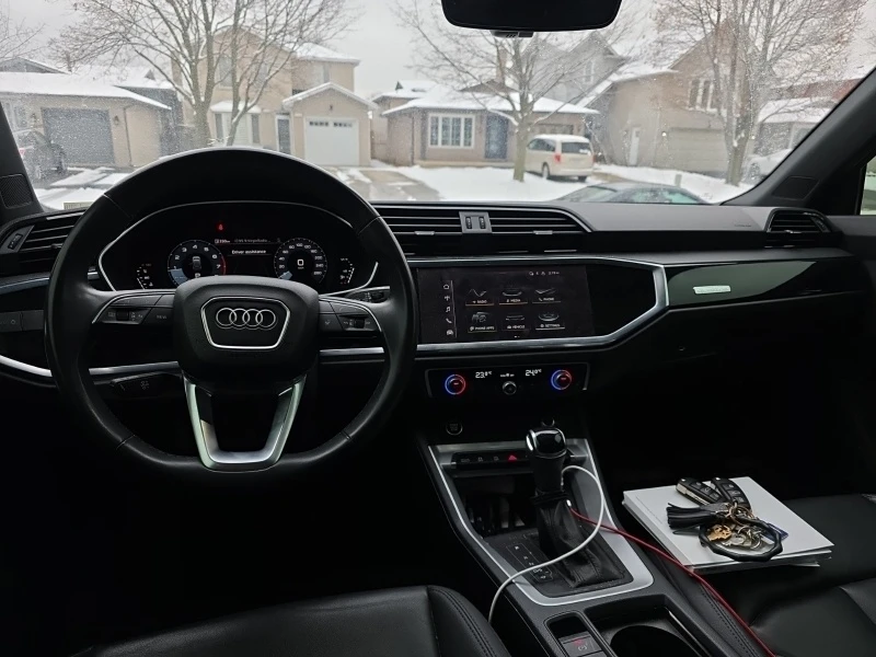 Audi Q3 * KOMFORT * CARFAX * БЕЗ ПЪРВОНАЧАЛНА ВНОСКА - изображение 9