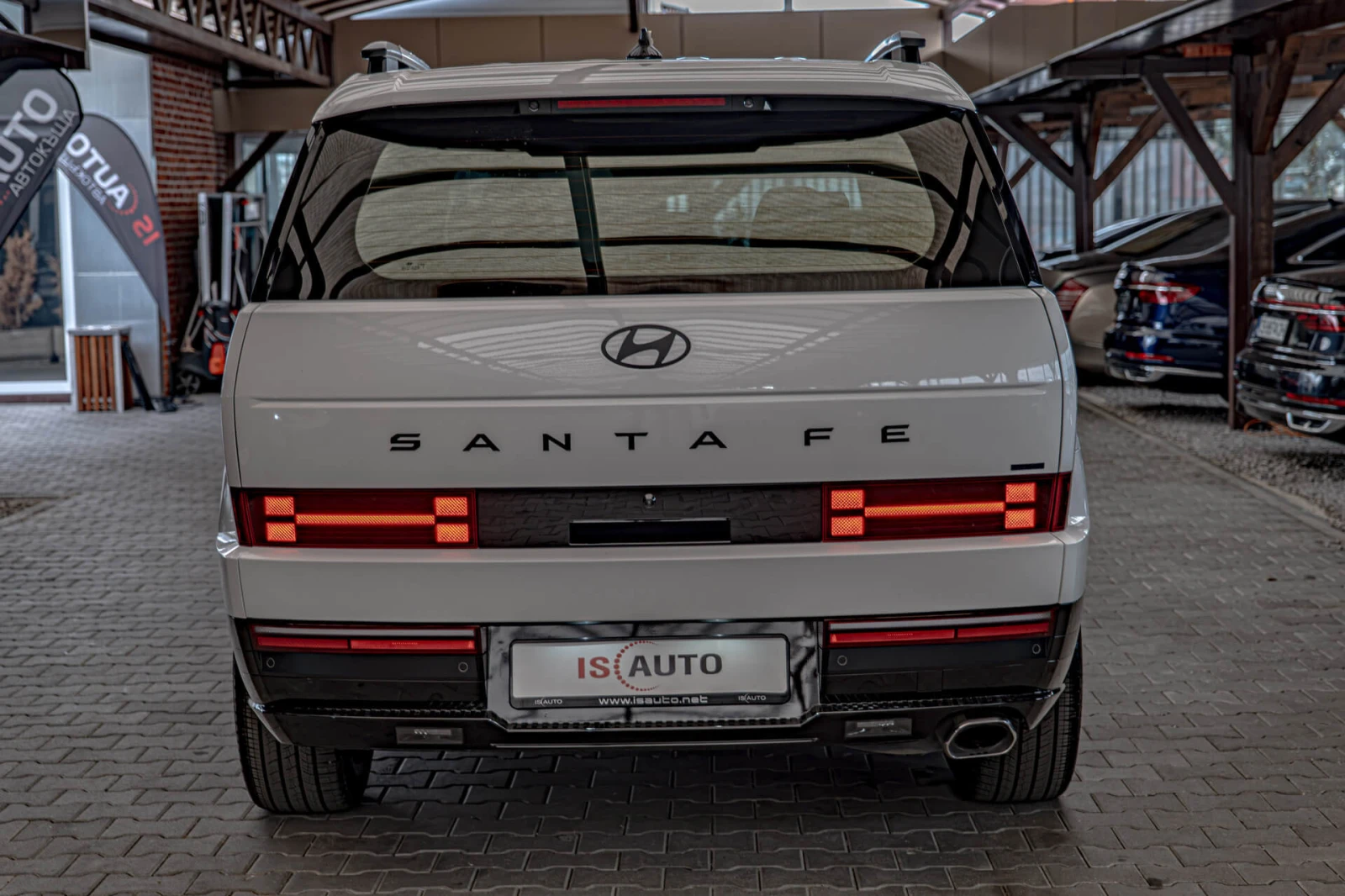 Hyundai Santa fe 2.5i/4x4/Алкантар/Обдухване/Панорама/Камера360, снимка 4 - Автомобили и джипове - 56025089