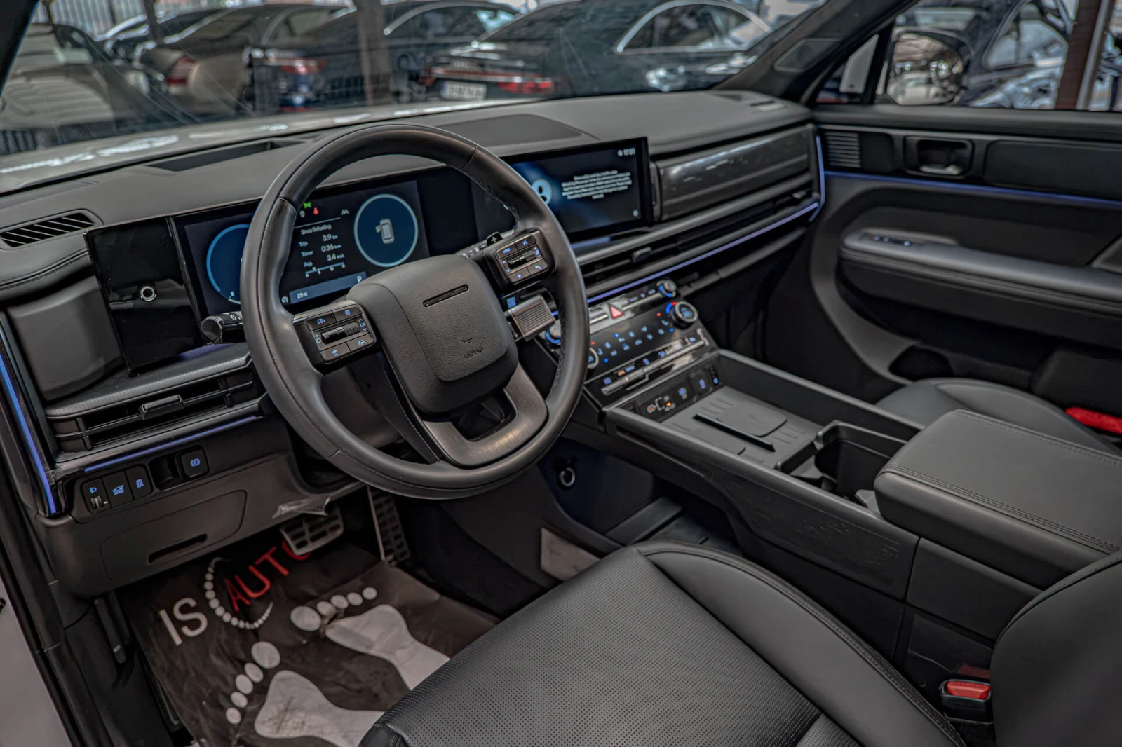 Hyundai Santa fe 2.5i/4x4/Алкантар/Обдухване/Панорама/Камера360, снимка 7 - Автомобили и джипове - 56025089