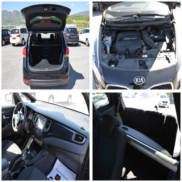 Kia Carens 1.7CRDI-7MESTA-KLIMATRONIK, снимка 16 - Автомобили и джипове - 54333661