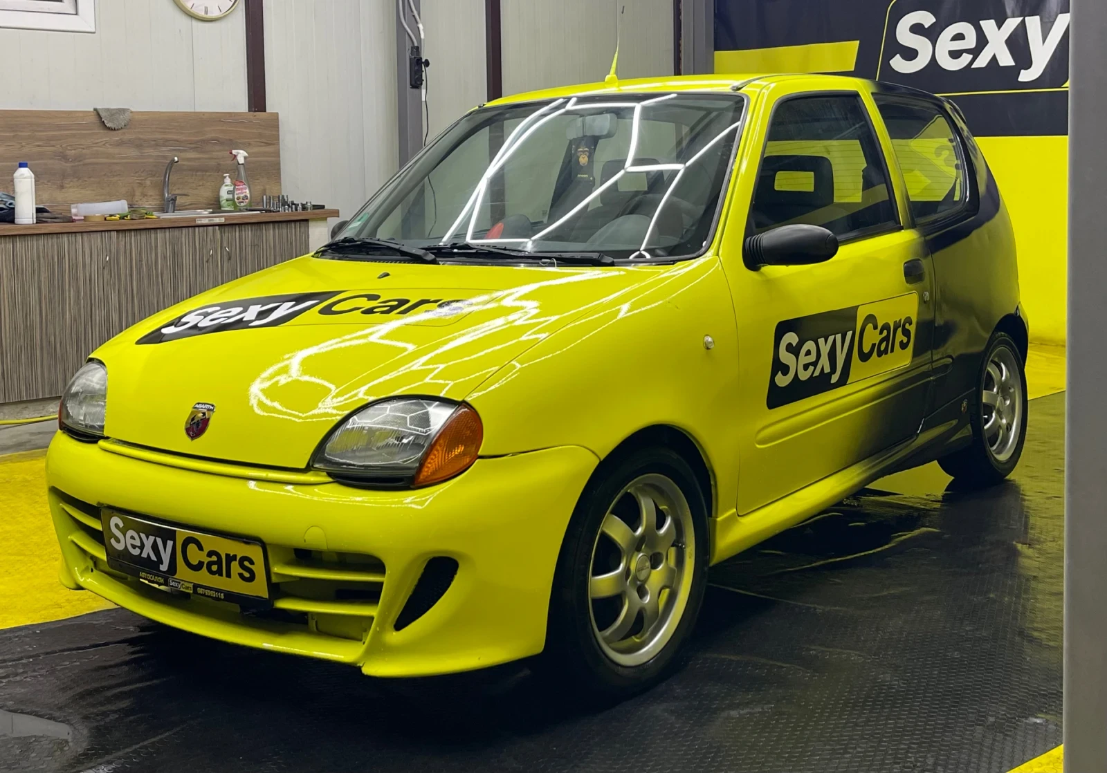 Fiat Seicento 1.1 i ABARTH, снимка 3 - Автомобили и джипове - 56741767