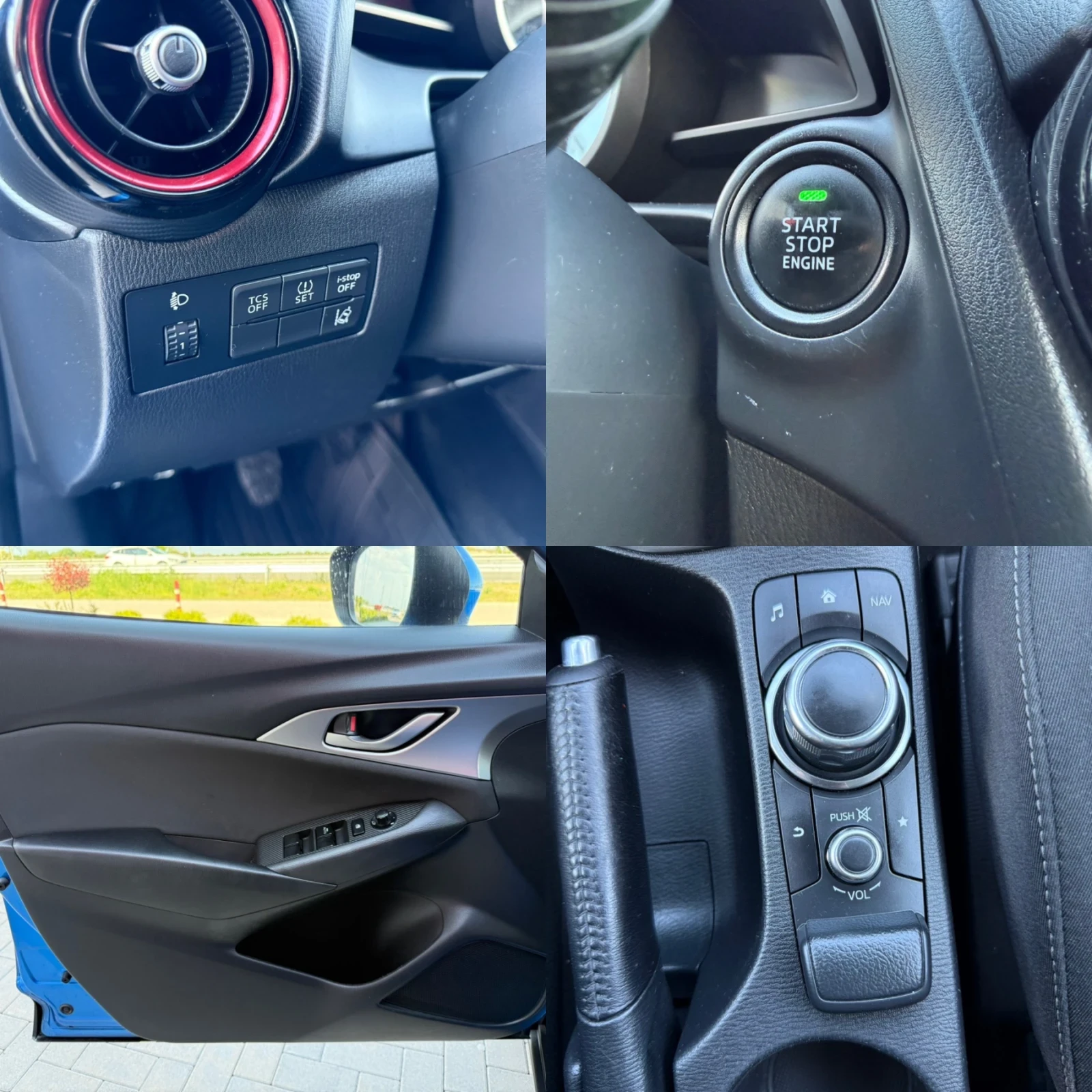 Mazda CX-3 2.0i SKYACTIV KEYLESS / NAVI / PODGREV / ГАРАНЦИЯ, снимка 15 - Автомобили и джипове - 54430781