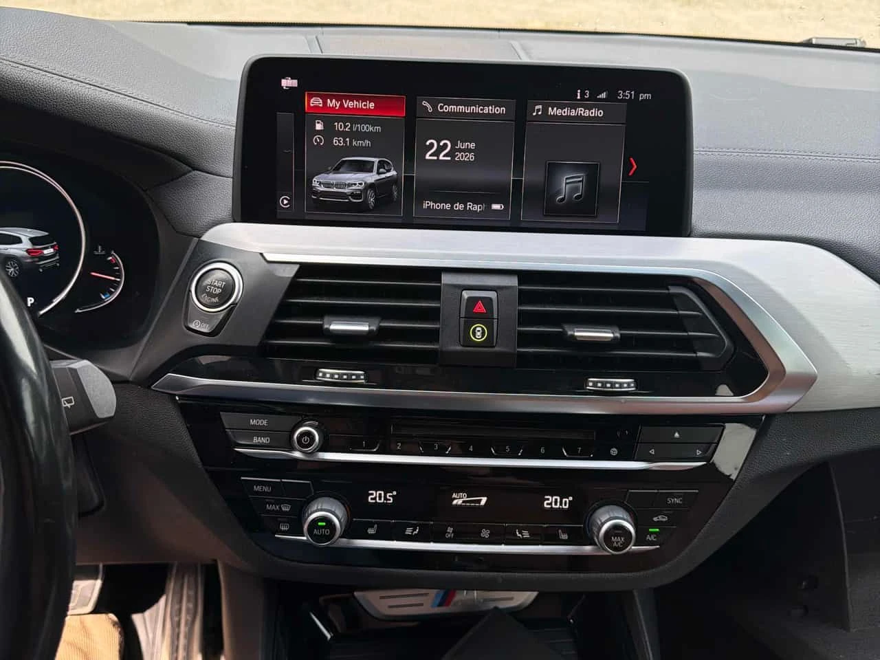BMW X3 M40i/CARFAX/ПАНОРАМА/HUD/HARMAN KARDON , снимка 9 - Автомобили и джипове - 55006504