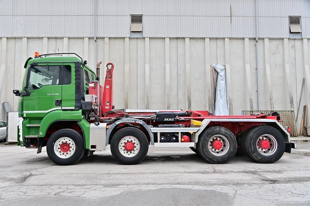 Man Tgs 35.480 Ретардер теглич алу-джанти 8x6, снимка 9 - Камиони - 54044929