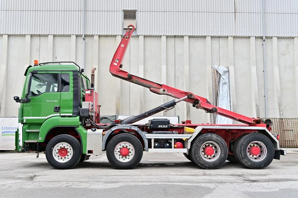 Man Tgs 35.480 Ретардер теглич алу-джанти 8x6, снимка 5 - Камиони - 54044929