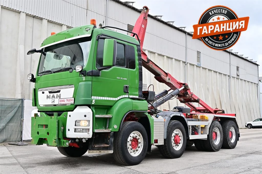 Man Tgs 35.480 Ретардер теглич алу-джанти 8x6