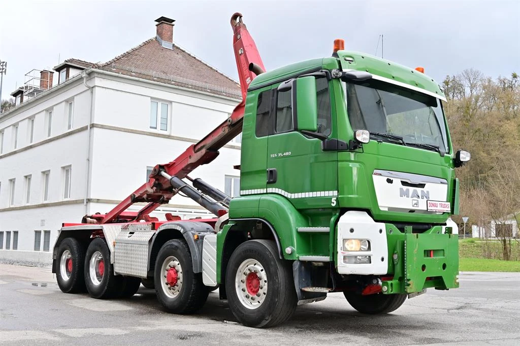 Man Tgs 35.480 Ретардер теглич алу-джанти 8x6, снимка 2 - Камиони - 54044929