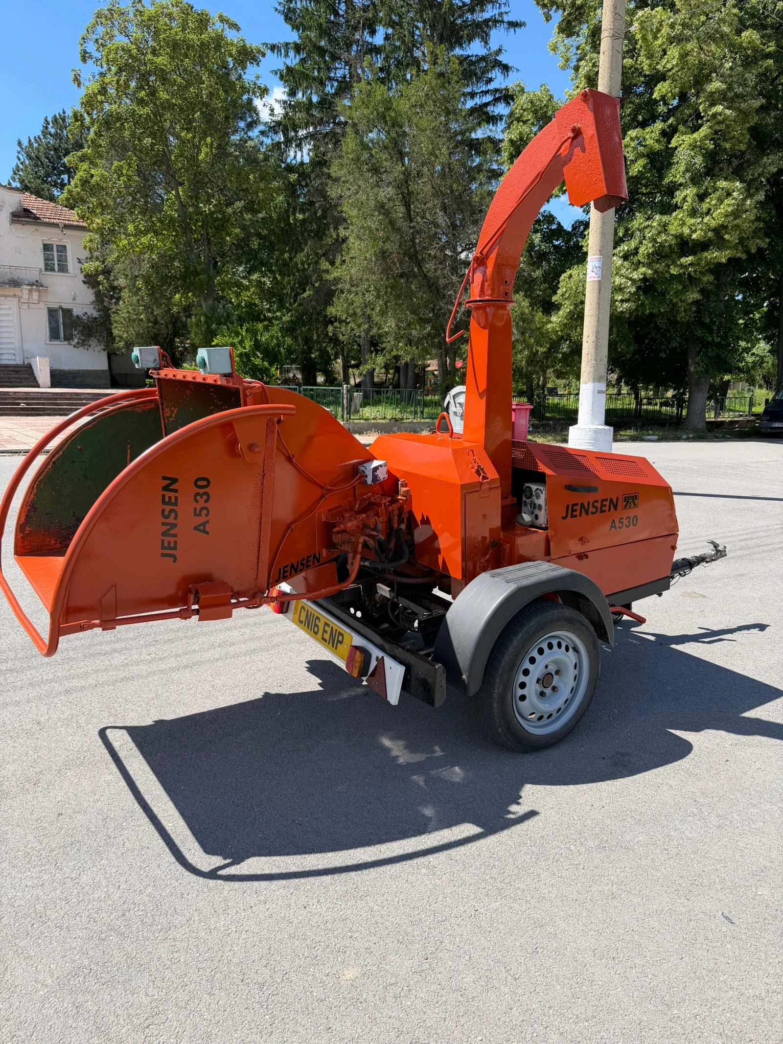 Специализирани машини Машини за дърводобив Jansen A530 2003г. , снимка 11 - Селскостопанска техника - 54905730