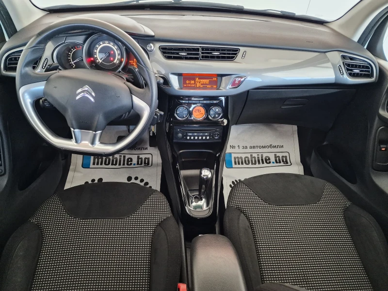 Citroen C3 1.4 68kc AUTOMAT 70000km TOP, снимка 12 - Автомобили и джипове - 48906805