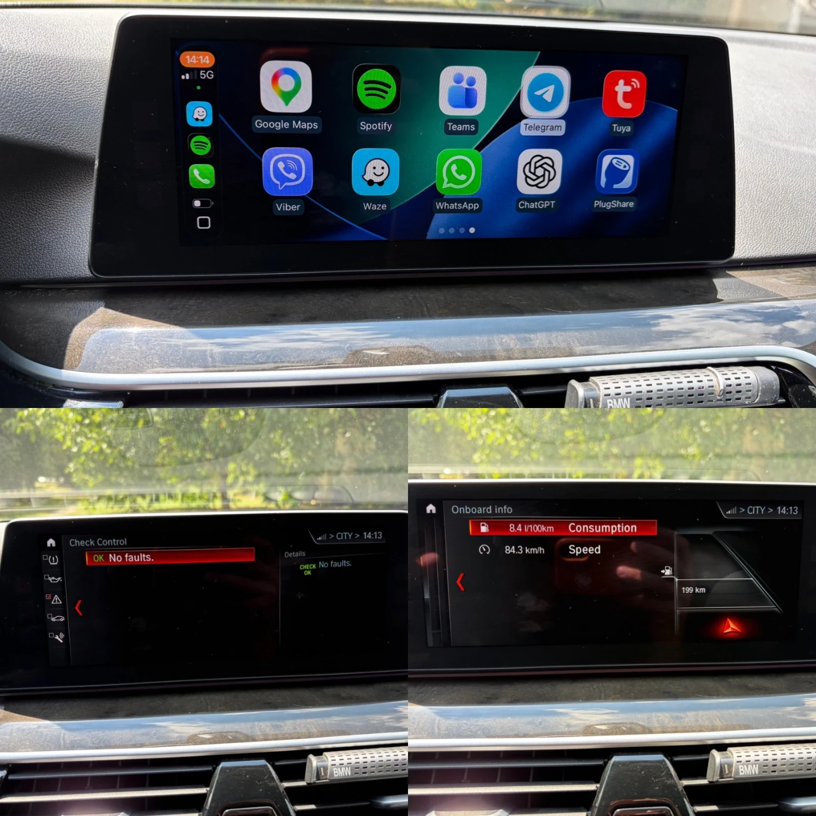 BMW 540 540i X Drive M Pack / Nappa /HUD /Harman K./ Валум, снимка 11 - Автомобили и джипове - 55593644