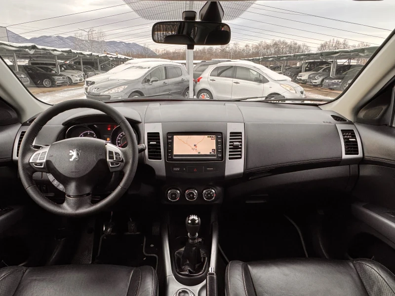 Peugeot 4007 2.2HDI ИТАЛИЯ 4х4 6+ 1 КОЖА НАВИ, снимка 10 - Автомобили и джипове - 53115136