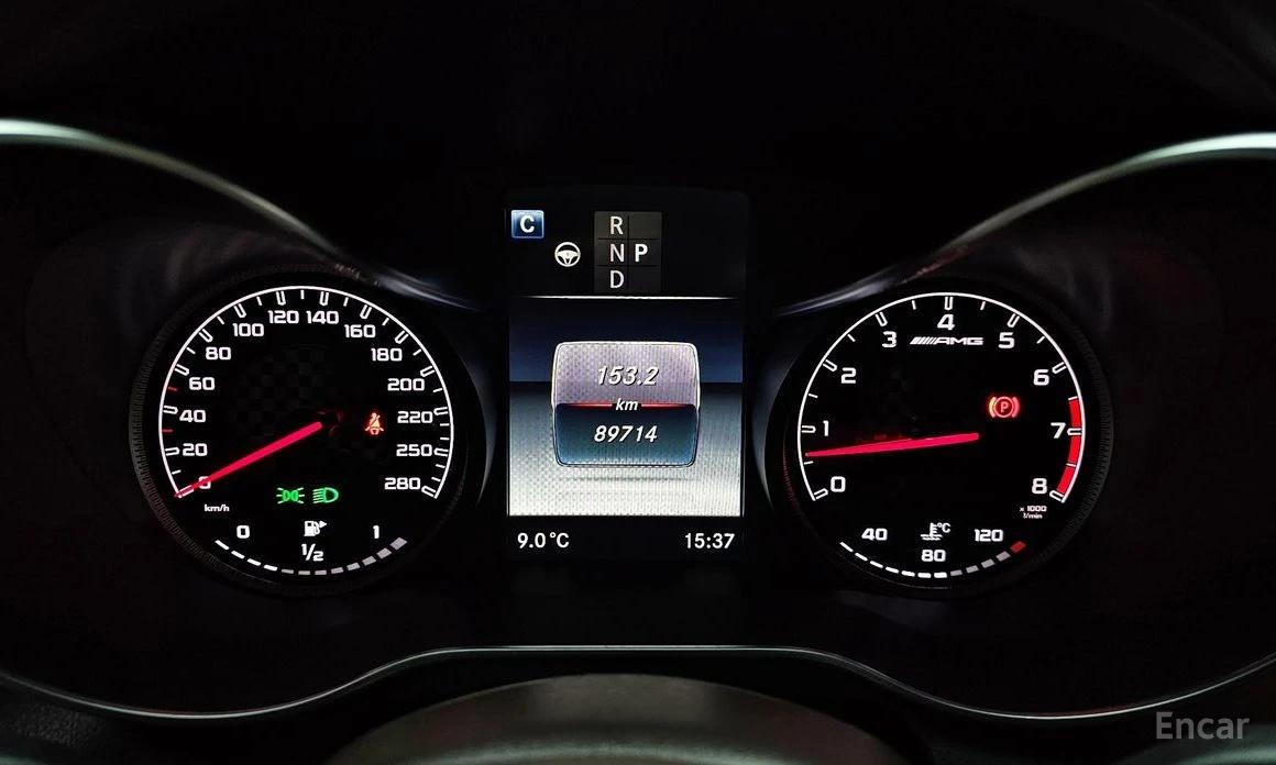 Mercedes-Benz GLC 43 AMG Coupe* 4MATIC* BURMESTER* DISTRONIC* 360* HEAD UP*, снимка 9 - Автомобили и джипове - 54168389