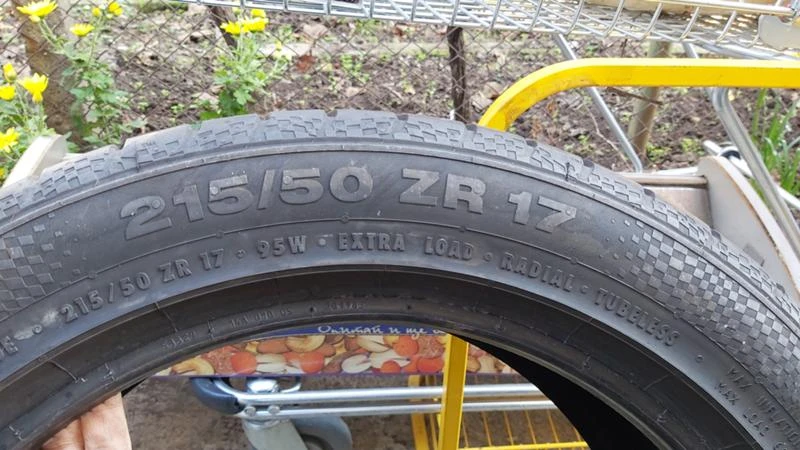 Гуми Летни 215/50R17, снимка 8 - Гуми и джанти - 27281462