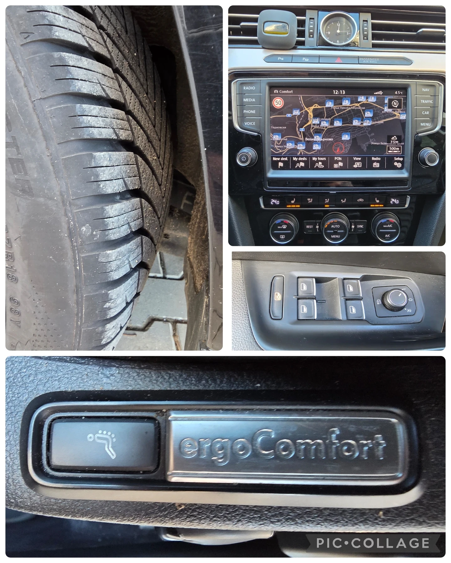 VW Passat РЕАЛНИ КИЛОМЕТРИ, ОБСЛУЖЕН, снимка 11 - Автомобили и джипове - 53611098