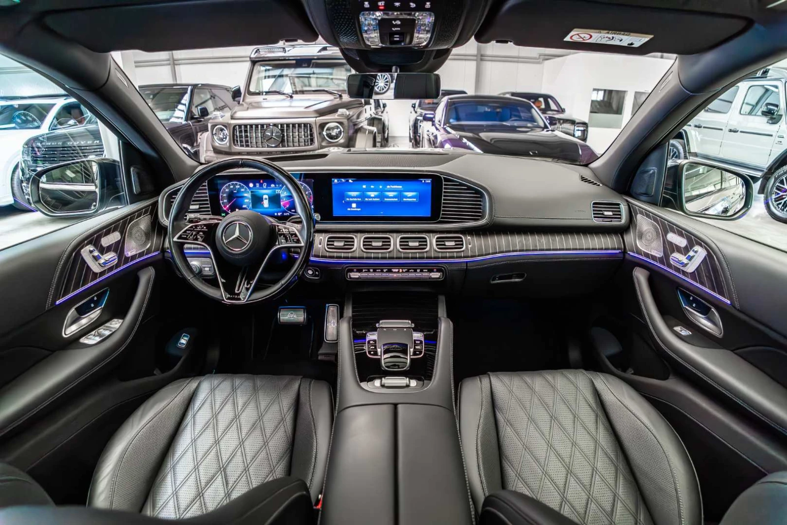 Mercedes-Benz GLS 600 MAYBACH* NIGHT SERIES* FACELIFT* , снимка 9 - Автомобили и джипове - 54510696