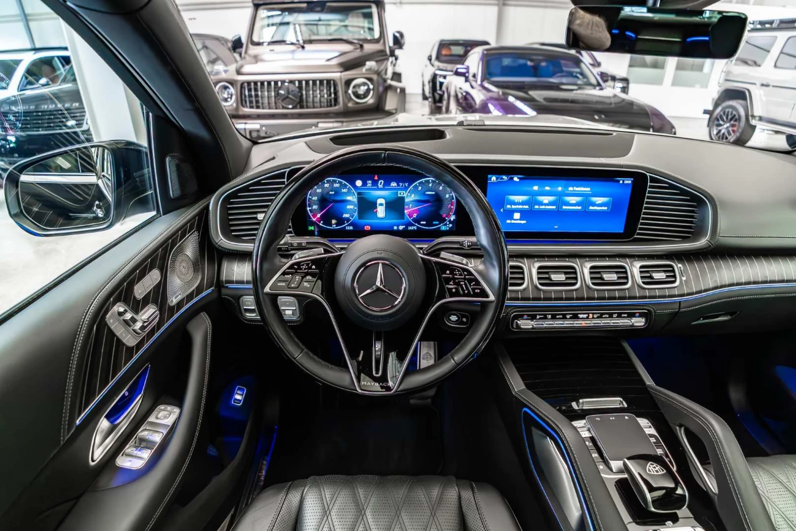 Mercedes-Benz GLS 600 MAYBACH* NIGHT SERIES* FACELIFT* , снимка 10 - Автомобили и джипове - 54510696
