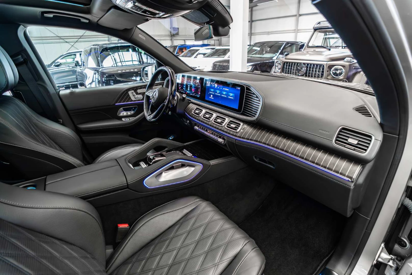 Mercedes-Benz GLS 600 MAYBACH* NIGHT SERIES* FACELIFT* , снимка 14 - Автомобили и джипове - 54510696