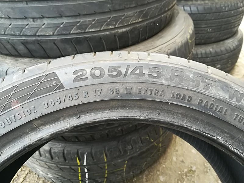 Гуми Летни 205/45R17, снимка 6 - Гуми и джанти - 26215600