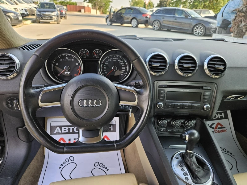 Audi Tt 2.0T-200кс= АВТОМАТ= FACELIFT= ПОДГРЕВ= КОЖА, снимка 11 - Автомобили и джипове - 50646886