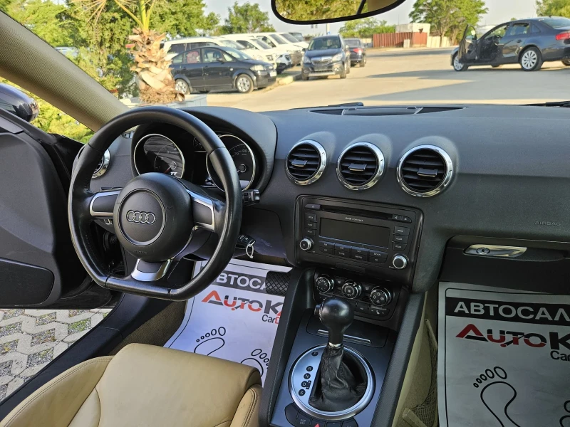 Audi Tt 2.0T-200кс= АВТОМАТ= FACELIFT= ПОДГРЕВ= КОЖА, снимка 13 - Автомобили и джипове - 50646886