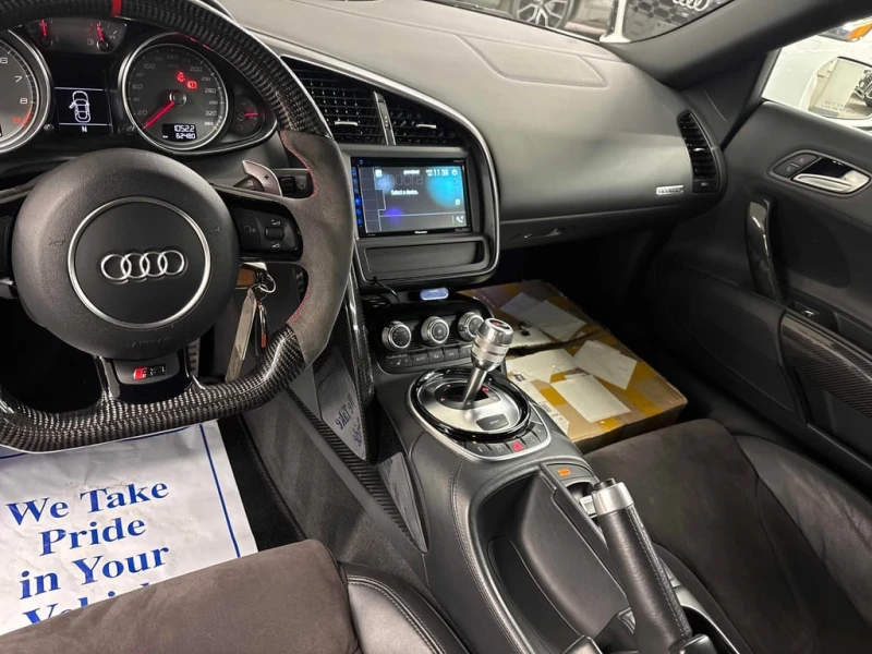 Audi R8 2014 * V8 Spyder * КАБРИО * ОТ ПРЕДСТАВИТЕЛСТВО, снимка 10 - Автомобили и джипове - 53282145