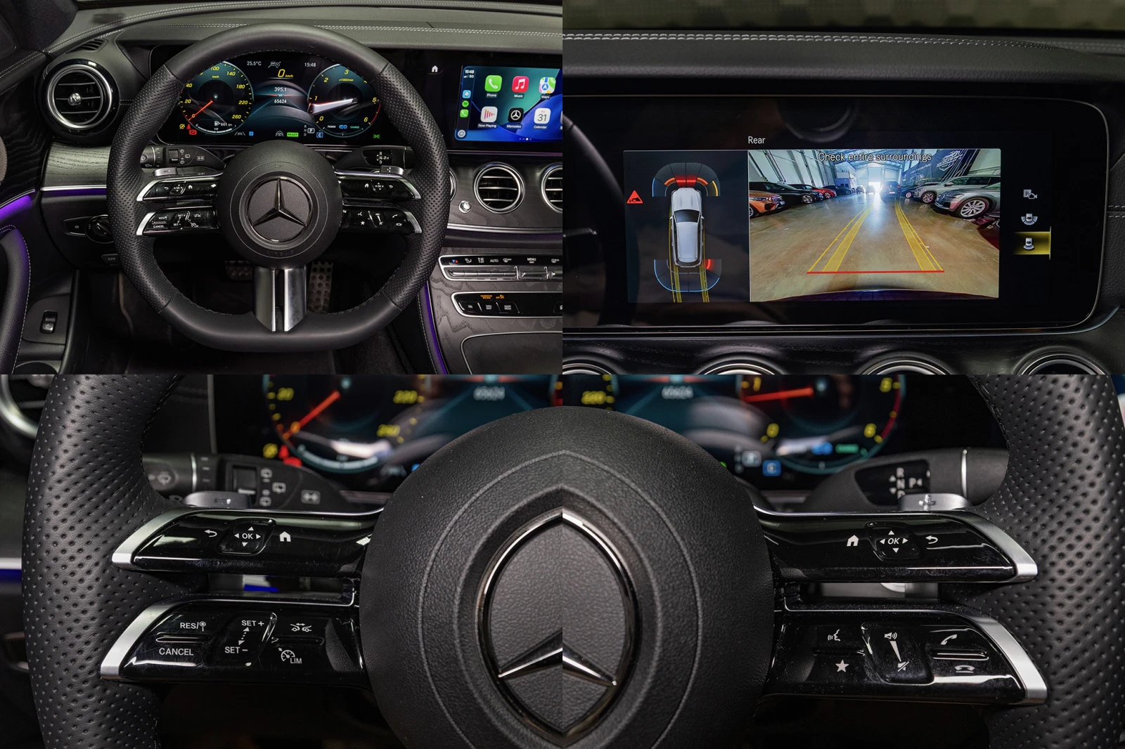 Mercedes-Benz E 300 Mercedes E300d 4Matic AMG Line| Distronic| Burmest, снимка 15 - Автомобили и джипове - 55626972