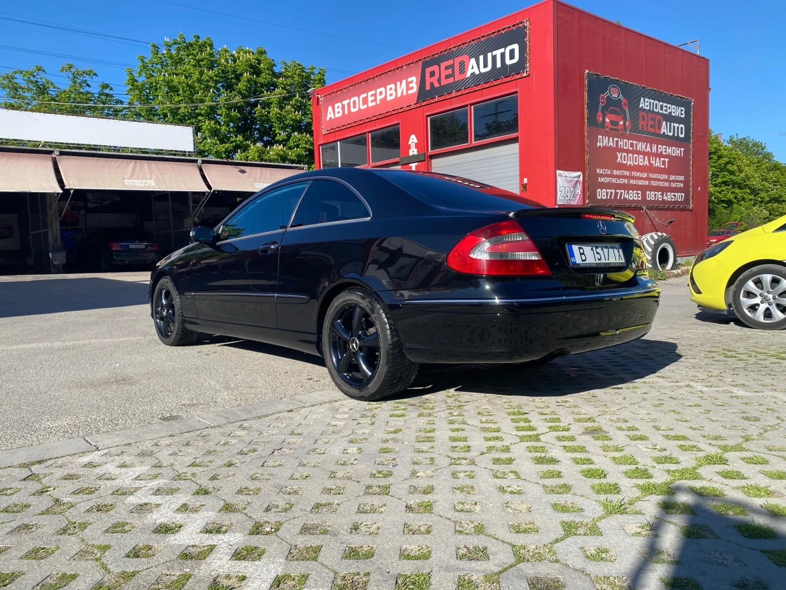 Mercedes-Benz CLK, снимка 5 - Автомобили и джипове - 56601421