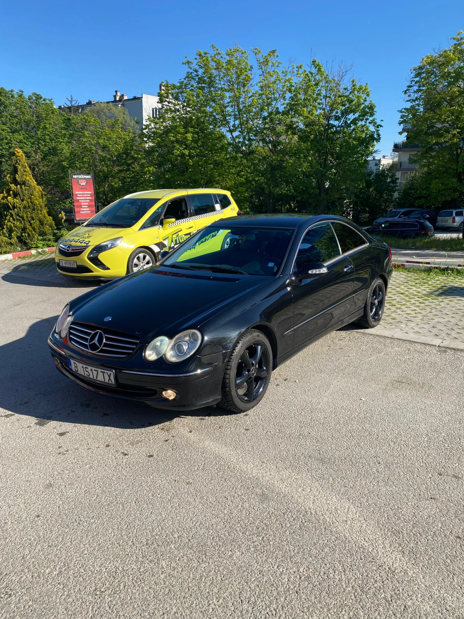 Mercedes-Benz CLK, снимка 3 - Автомобили и джипове - 56601421